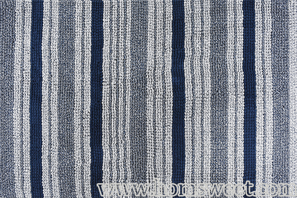 simple dry bath mat - stripe