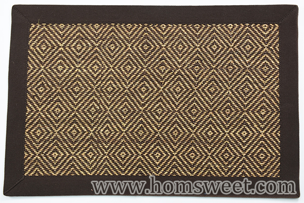 Faux Fur Sisal Outdoor Mat